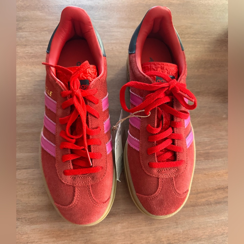 NWT Adidas Gazelle Bold Women's Platform Sneakers Size 6.5